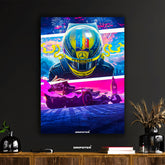 Lewis Hamilton London F1 Art